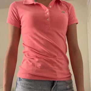 Neon Pink Polo Shirt